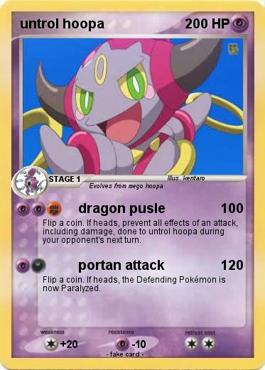 Pokemon untrol hoopa