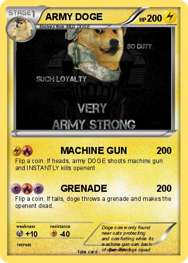 Pokemon ARMY DOGE
