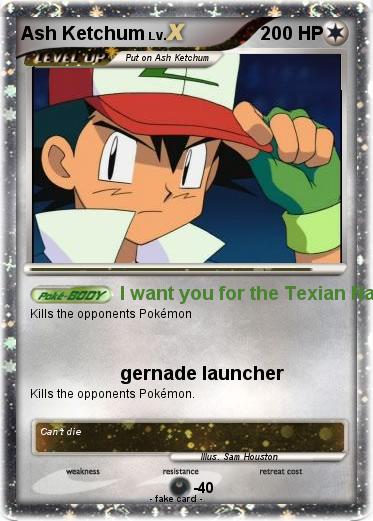 Pokemon Ash Ketchum