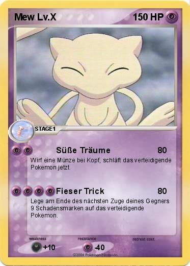 Pokemon Mew Lv.X