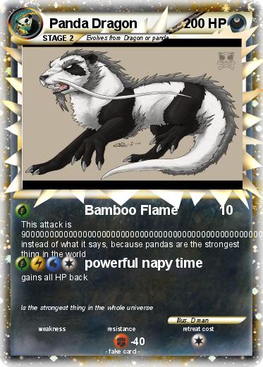 Pokemon Panda Dragon