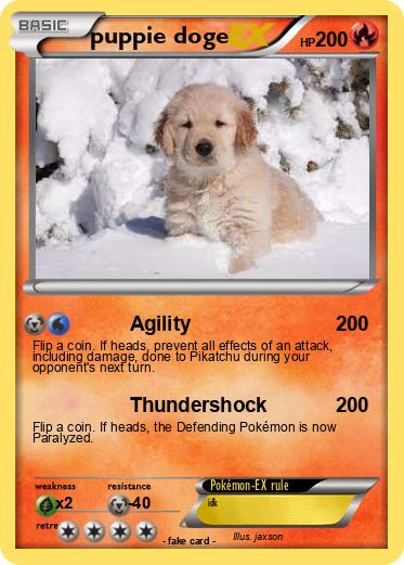 Pokemon puppie doge