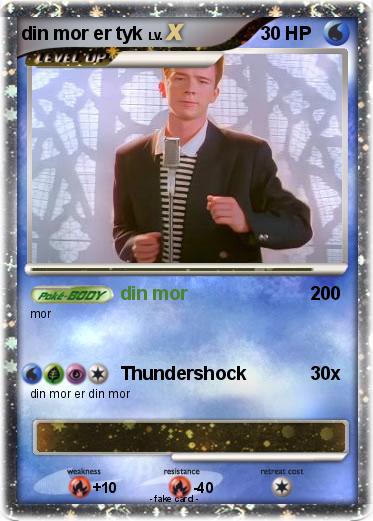 Pokemon din mor er tyk