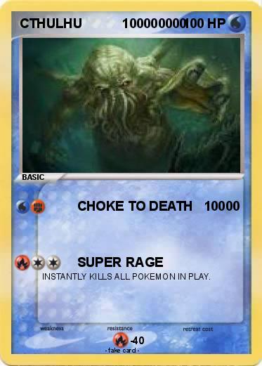 Pokemon CTHULHU           100000000