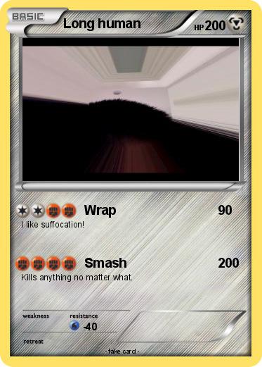 Pokemon Long human