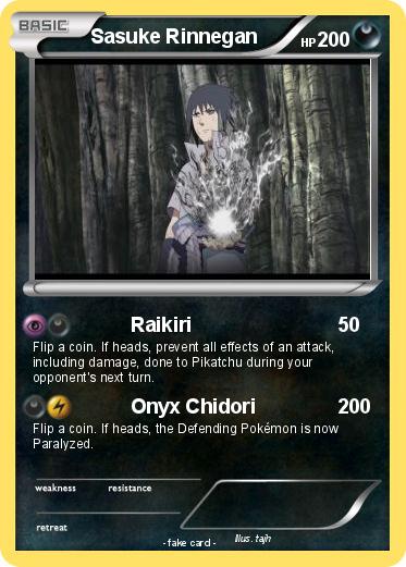 Pokemon Sasuke Rinnegan