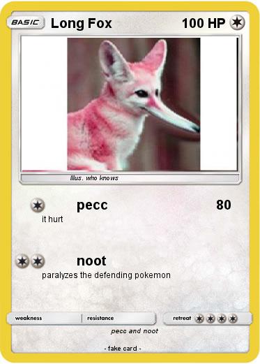 Pokemon Long Fox
