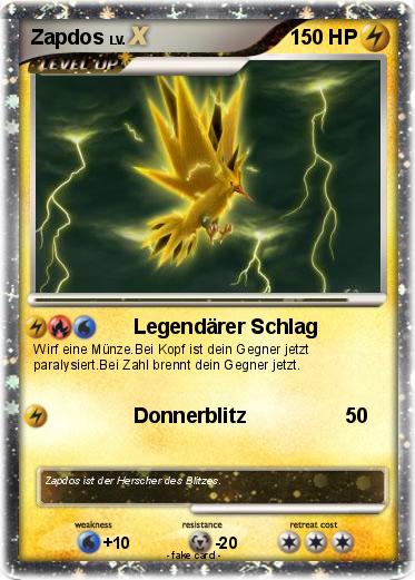 Pokemon Zapdos
