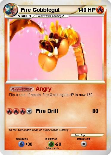 Pokemon Fire Gobblegut
