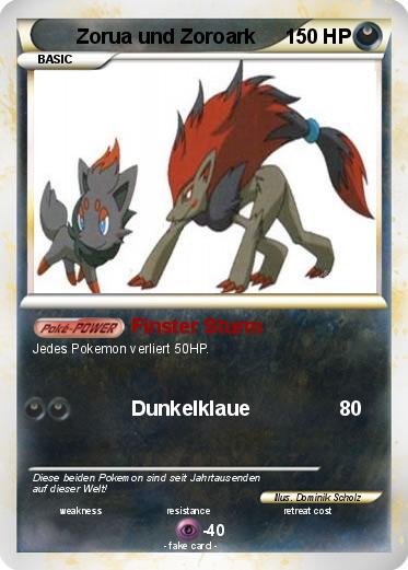 Pokemon Zorua und Zoroark
