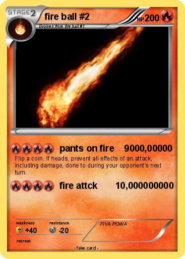Pokemon fire ball #2