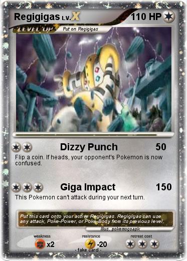 Pokemon Regigigas