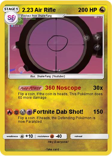 Pokemon 2.23 Air Rifle