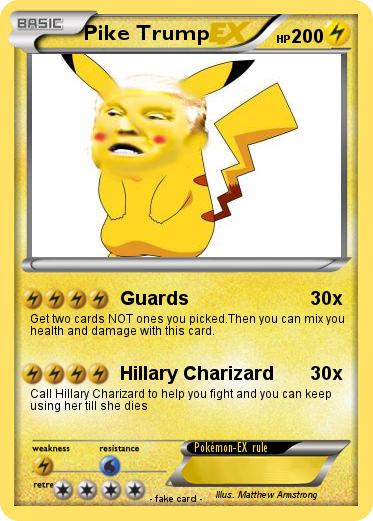 Pokemon Pike Trump