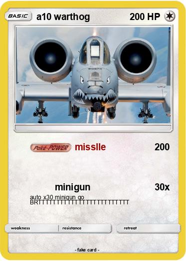 Pokemon a10 warthog