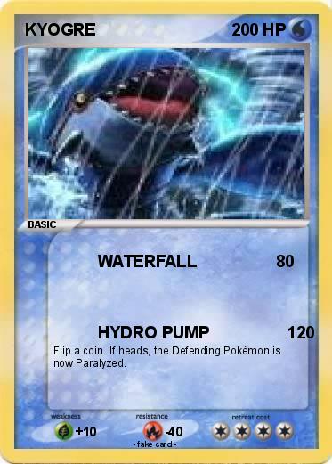 Pokemon KYOGRE