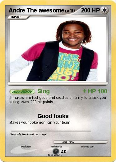 Pokemon Andre The awesome