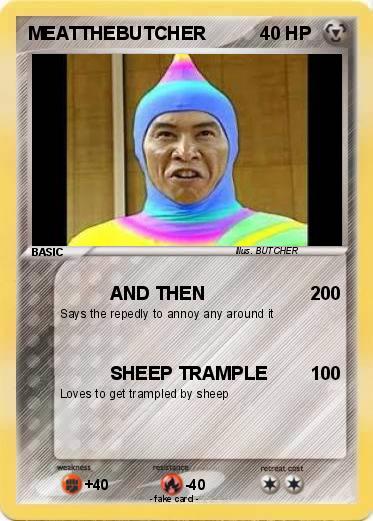 Pokemon MEATTHEBUTCHER