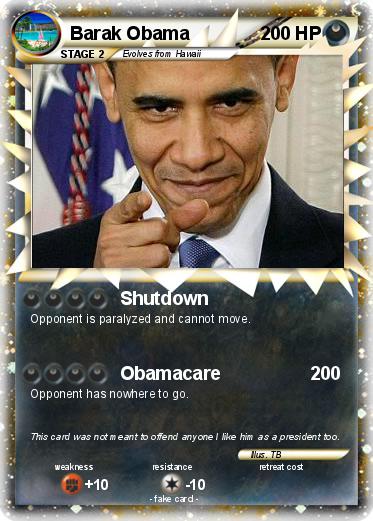 Pokemon Barak Obama