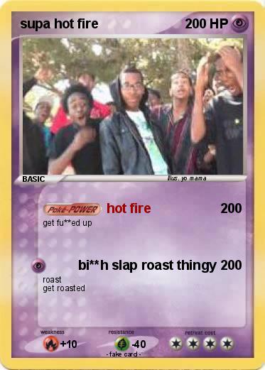 Pokemon supa hot fire