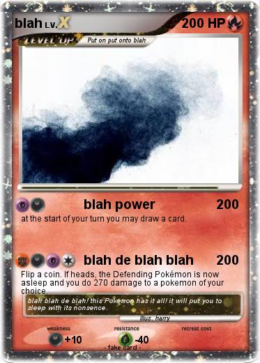 Pokemon blah