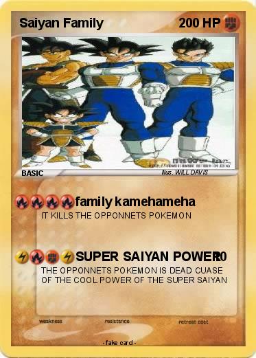 Pokemon Saiyan Family