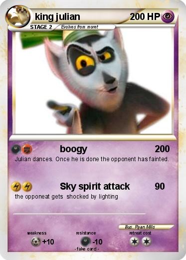 Pokemon king julian