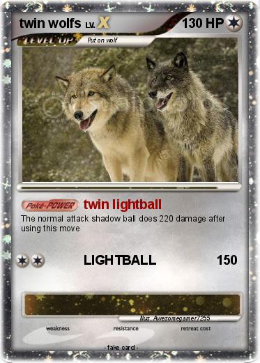Pokemon twin wolfs