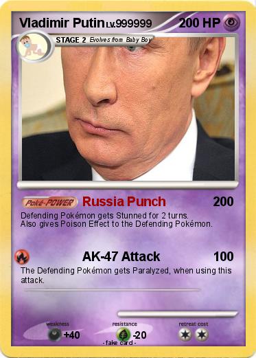 Pokemon Vladimir Putin