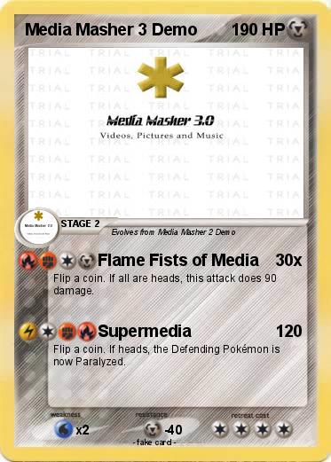 Pokemon Media Masher 3 Demo