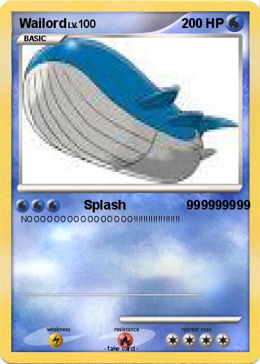 Pokemon Wailord