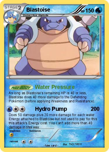 Pokemon Blastoise