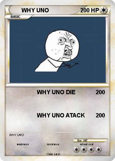 Pokemon WHY UNO