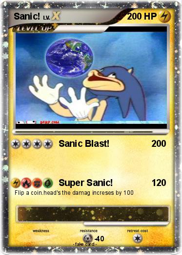 Pokemon Sanic!