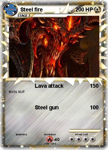 Pokemon Steel fire