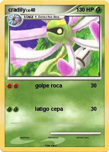Pokemon cradily