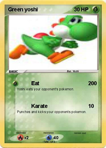 Pokemon Green yoshi