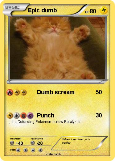Pokemon Epic dumb
