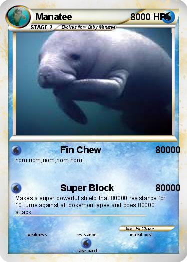 Pokemon Manatee