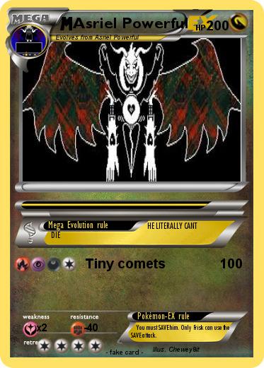 Pokemon Asriel Powerful
