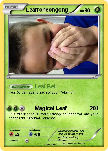 Pokemon Leafroneongong