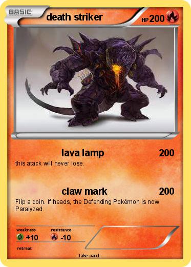 Pokemon death striker