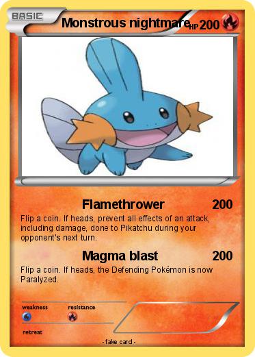 Pokemon Monstrous nightmare