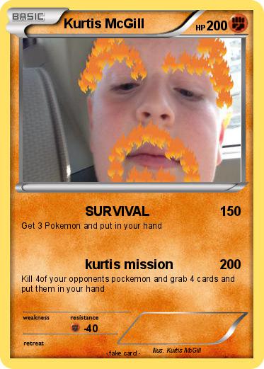 Pokemon Kurtis McGill