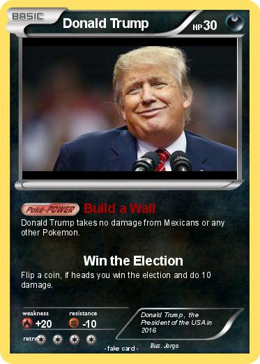 Pokemon Donald Trump