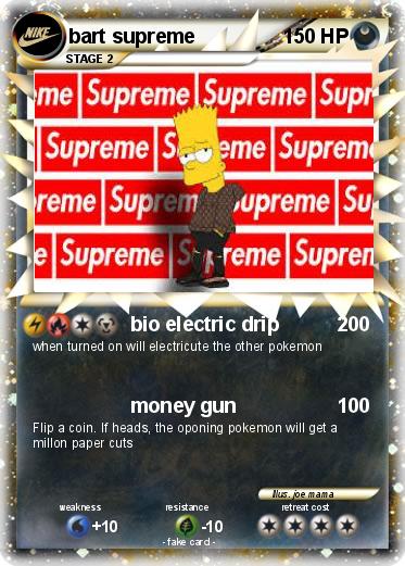 Pokemon bart supreme