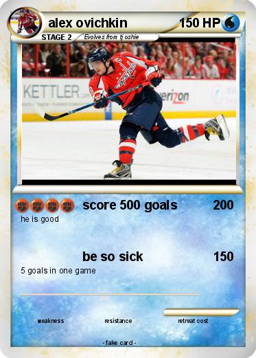 Pokemon alex ovichkin