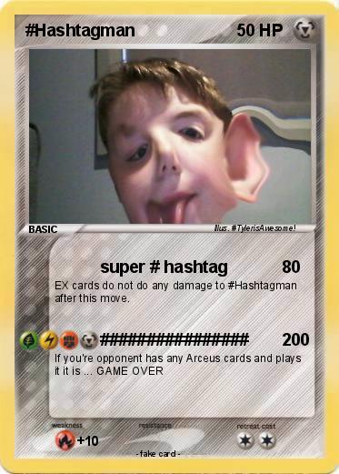 Pokemon #Hashtagman