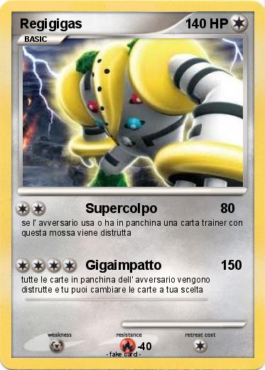 Pokemon Regigigas