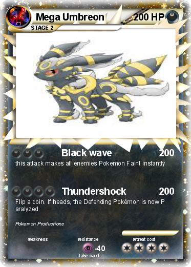 Pokemon Mega Umbreon